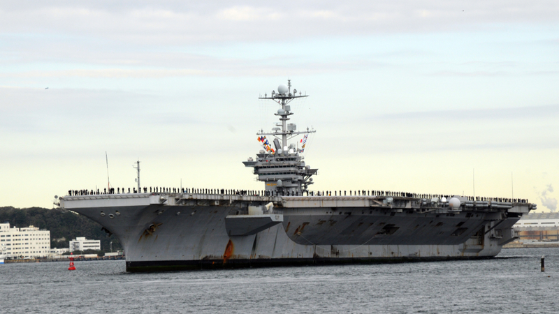Illustration for article titled This Is What The USS George Washington Is Doing In The Philippines